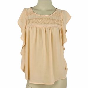 JESSICA SIMPSON boho top Womens Small
